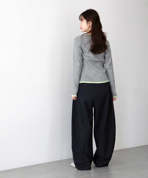 earth music&ecology(アースミュージックアンドエコロジー)の「【2026SS】バルーンパンツ(その他パンツ・レディース・ホワイト系その他2/ブラック/グレー系その他2/ブルー系その他4・S/M)」の22枚目の写真