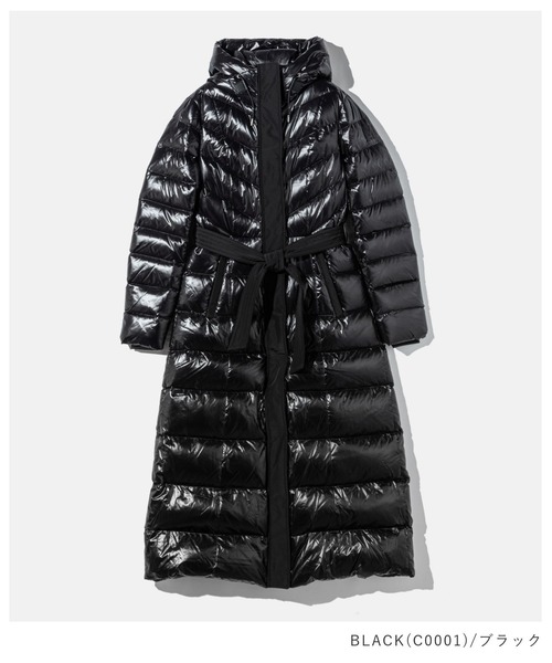 Mackage(マッカージュ)の「Mackage CALINA-R Hooded Light Down Coat マッカージュ カリーナ フーディ ライトダウン コード(ダウンジャケット/コート・レディース・ブラック・MEDIUM/SMALL/X-SMALL)」の2枚目の写真