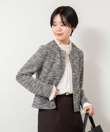 NOLLEY'S｜ノーリーズのノーカラージャケット通販 - ZOZOTOWN