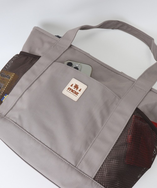 moz(モズ)の「moz トートバッグ ZZOK-08(トートバッグ・レディース・グレイッシュベージュ/ブラック/グレー系/インディゴブルー・FREE)」の14枚目の写真