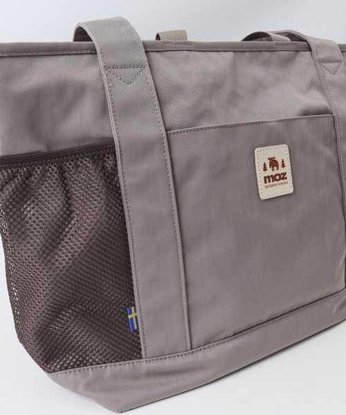 moz(モズ)の「moz トートバッグ ZZOK-08(トートバッグ・レディース・グレイッシュベージュ/ブラック/グレー系/インディゴブルー・FREE)」の15枚目の写真