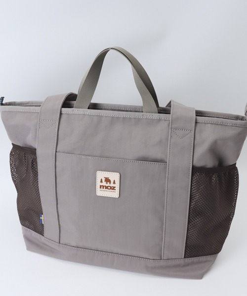 moz(モズ)の「moz トートバッグ ZZOK-08(トートバッグ・レディース・グレイッシュベージュ/ブラック/グレー系/インディゴブルー・FREE)」の16枚目の写真