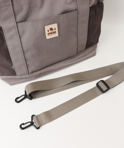 moz(モズ)の「moz トートバッグ ZZOK-08(トートバッグ・レディース・グレイッシュベージュ/ブラック/グレー系/インディゴブルー・FREE)」の20枚目の写真