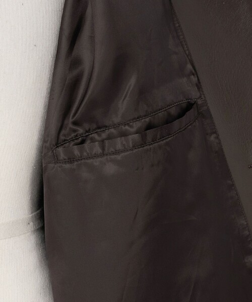 別注】＜UNITED ARROWS × LOEFF＞ラムレザー カバーオール ジャケット