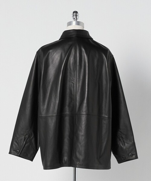 別注】＜UNITED ARROWS × LOEFF＞ラムレザー カバーオール ジャケット