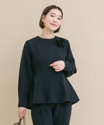 URBAN RESEARCH ROSSO WOMEN | 『WEB/一部店舗限定』『SHORT/TALLサイズあり』ペプラムブラウス+テーパードパンツ(セットアップ)