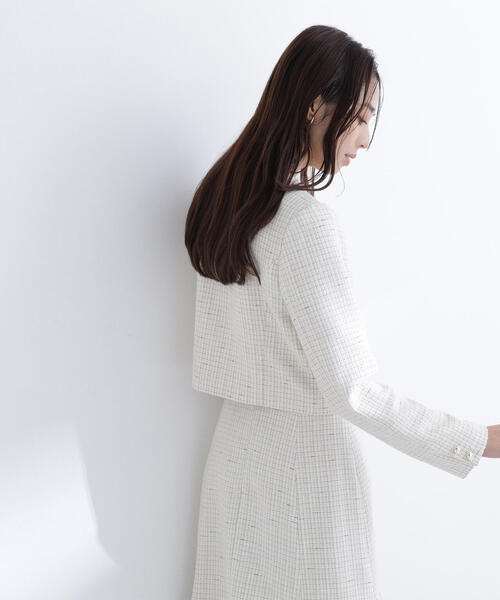 ◇スプリングツイード SETUP ジャケット（その他アウター）｜NATURAL