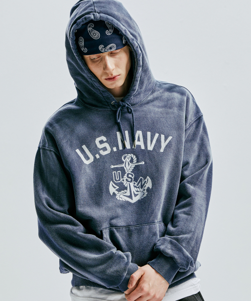 KND(ケイエヌディ)の「USN VTG ダイインフーディダスティネイビー(パーカー・メンズ・その他・1(M)/2(L))」の9枚目の写真