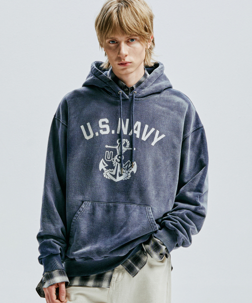 KND(ケイエヌディ)の「USN VTG ダイインフーディダスティネイビー(パーカー・メンズ・その他・1(M)/2(L))」の10枚目の写真
