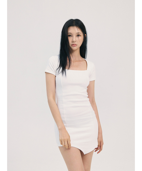 BABLETWO(ビーエイブルトゥー)の「yui cut out dress-white(ワンピース・レディース・その他・ONE SIZE)」の4枚目の写真