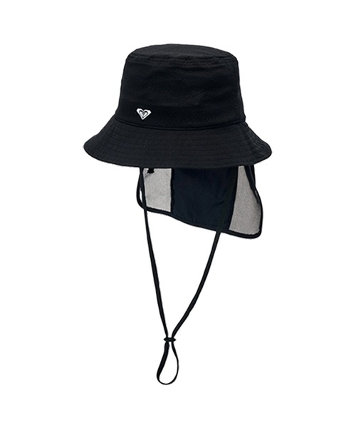 ROXY(ロキシー)の「ROXY/ロキシー キッズ ハット UVカット 水陸両用 撥水 THT261123(ハット・キッズ・ライトブルー/ブラック/キナリ・FREE)」の2枚目の写真