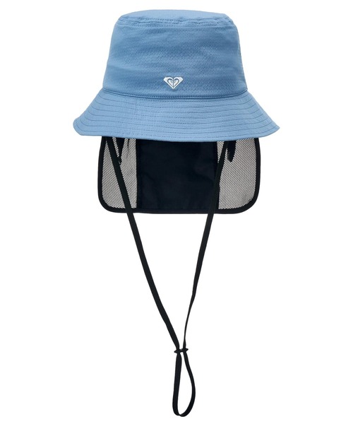 ROXY(ロキシー)の「ROXY/ロキシー キッズ ハット UVカット 水陸両用 撥水 THT261123(ハット・キッズ・ライトブルー/ブラック/キナリ・FREE)」の10枚目の写真