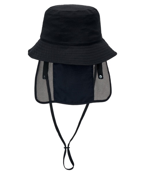 ROXY(ロキシー)の「ROXY/ロキシー キッズ ハット UVカット 水陸両用 撥水 THT261123(ハット・キッズ・ライトブルー/ブラック/キナリ・FREE)」の8枚目の写真