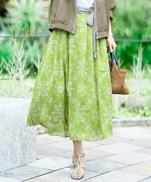 ロータスタイルプリント スカート