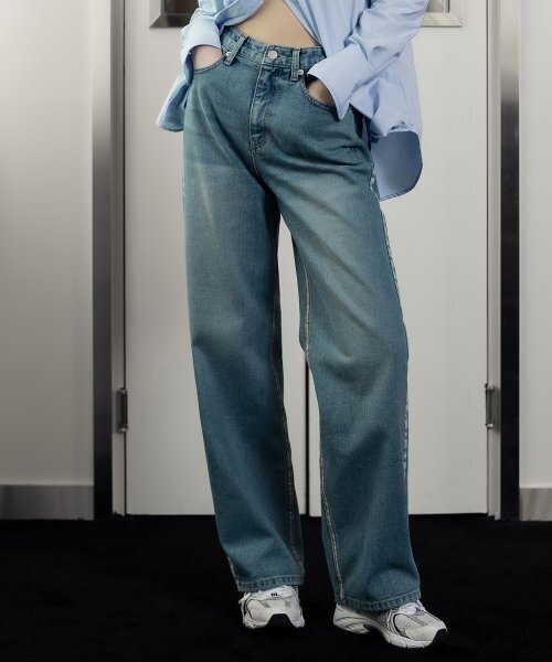 HARDCORE HAPPINESS（ハードコアハピネス）の「STRAIGHT MILK DENIM PANTS（デニムパンツ・レディース・その他・S/M）」の6枚目の写真