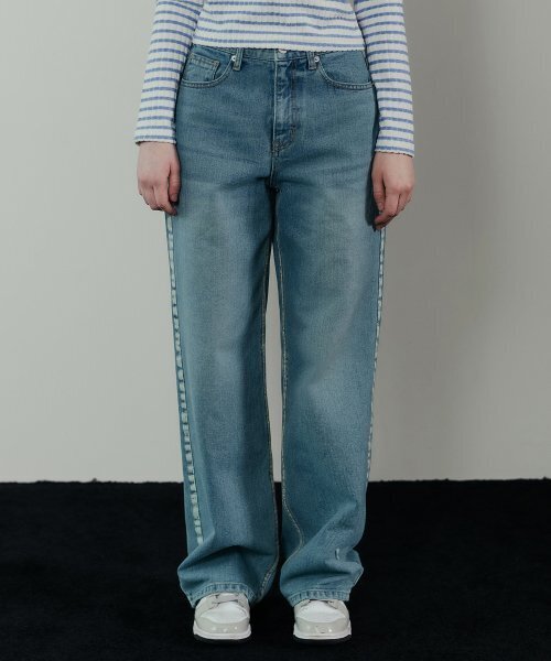 HARDCORE HAPPINESS（ハードコアハピネス）の「STRAIGHT MILK DENIM PANTS（デニムパンツ・レディース・その他・S/M）」の7枚目の写真