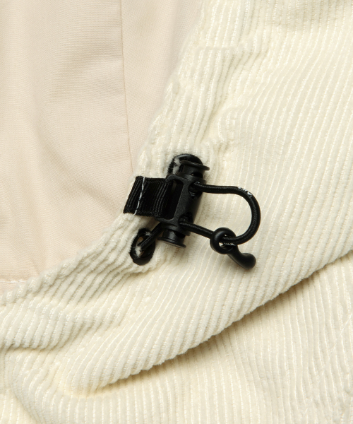 LMCの「OG CORDUROY ANORAK JACKET ivory(ナイロンジャケット・レディース・その他・M/L/XL/S)」の2枚目の写真