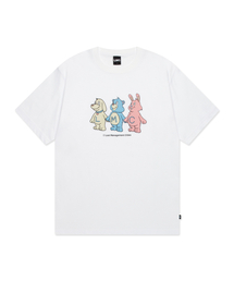 LMC | BEAR FRIENDS TEE white(Tシャツ/カットソー)