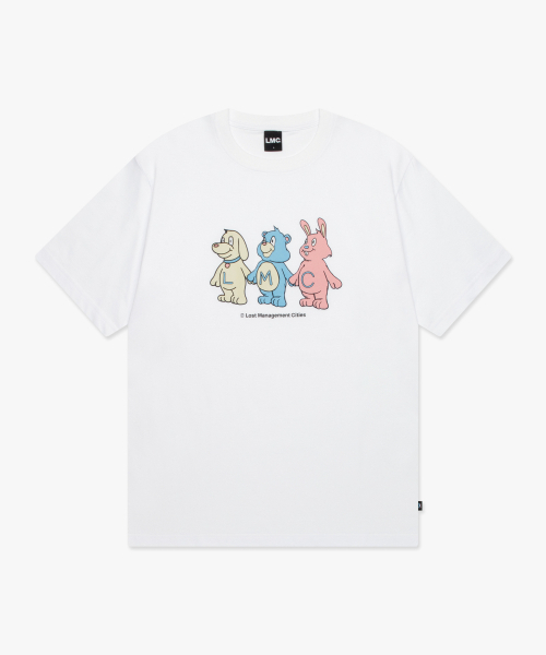 LMCの「BEAR FRIENDS TEE white（Tシャツ/カットソー・レディース・その他・S/M/L/XL）」の2枚目の写真