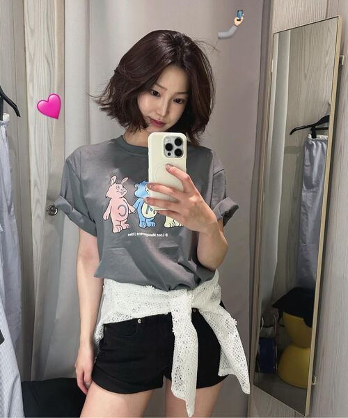 LMCの「BEAR FRIENDS TEE white(Tシャツ/カットソー・レディース・その他・S/M/L/XL)」の4枚目の写真