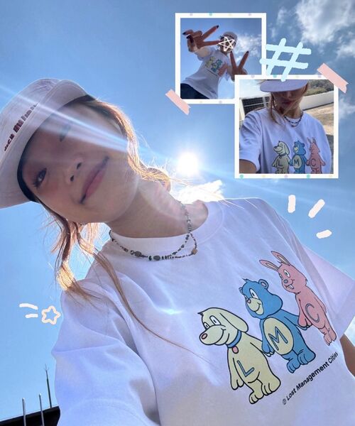 LMCの「BEAR FRIENDS TEE white(Tシャツ/カットソー・レディース・その他・S/M/L/XL)」の22枚目の写真
