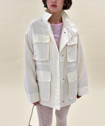 FUULLY STUDIO（フーリィーステューディオ）の「ナイロンスタンドカラージャケット（その他アウター）」