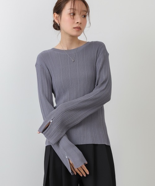 Bab(バブ)の「【エアコン対策にもおすすめ◎】前後2WAYリボン付ニットカーディガン(カーディガン/ボレロ・レディース・グリーン/アイボリー/チャコールグレー・FREE)」の16枚目の写真