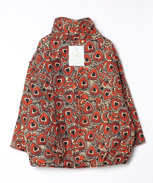 moyan ecri(モヤン エクリ)の「<moyan ecri>無地×総柄リバーシブルブルゾンSuper hight neck reversible blouson(ブルゾン・レディース・アイボリー/ブラック系その他・FREE)」の16枚目の写真
