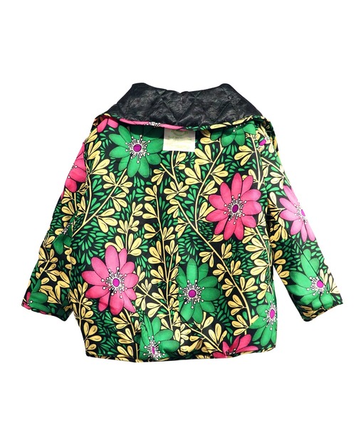 moyan ecri(モヤン エクリ)の「<moyan ecri>無地×総柄リバーシブルブルゾンSuper hight neck reversible blouson(ブルゾン・レディース・アイボリー/ブラック系その他・FREE)」の13枚目の写真
