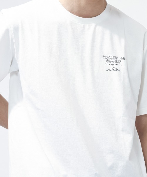 TIGORA(ティゴラ)の「ティゴラ TIGORA グラフィック半袖T パッキングリスト(Tシャツ/カットソー・メンズ・グリーン/ホワイト/オレンジ/ネイビー・S/M/L/LL/3L)」の11枚目の写真