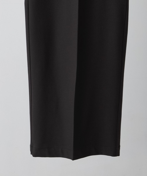 CLEL(クレイル)の「【CLEL】Summer Wool Blend Semi-wide Tuck Slacks / サマーウールブレンド セミワイドタックスラックス【セットアップ対応】(スラックス・メンズ・ブラック/グレー/モカ・M/S/L/XS)」の12枚目の写真