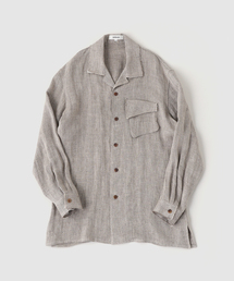 sulvam | SULVAM / サルバム リネンオープンカラーシャツ(シャツ/ブラウス)