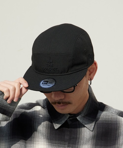 TAKAHIROMIYASHITATheSoloIst.（タカヒロミヤシタザソロイスト）の「TAKAHIROMIYASHITATheSoloIst./タカヒロミヤシタザソロイスト. ×NEW ERA/ニューエラ Jet Cap フラットバイザー 5パネルキャップ 2026年春夏（キャップ・メンズ・ブラック・FREE）」の3枚目の写真