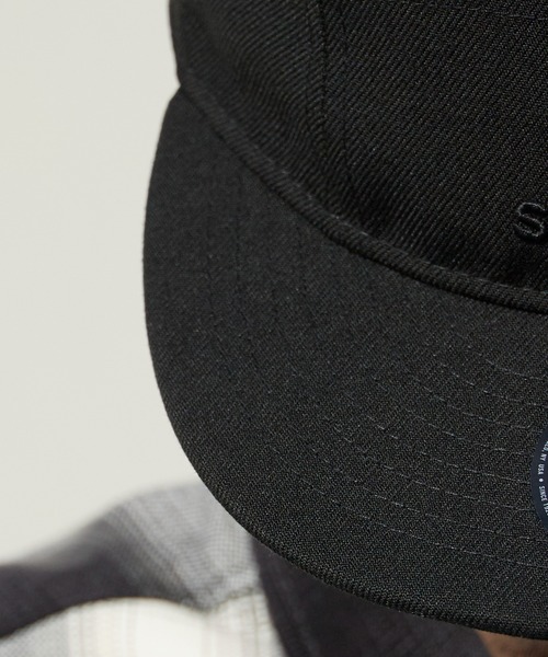 TAKAHIROMIYASHITATheSoloIst.（タカヒロミヤシタザソロイスト）の「TAKAHIROMIYASHITATheSoloIst./タカヒロミヤシタザソロイスト. ×NEW ERA/ニューエラ Jet Cap フラットバイザー 5パネルキャップ 2026年春夏（キャップ・メンズ・ブラック・FREE）」の7枚目の写真