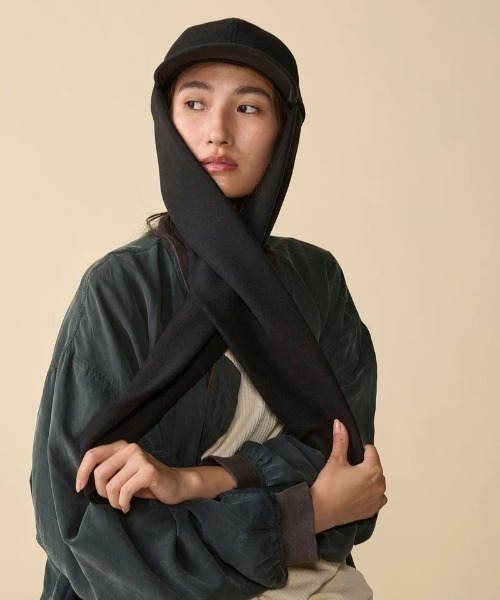 GARDEN TOKYO(ガーデントウキョウ)の「CPH/シーピーエイチ/Rabbitcap/woolet(キャップ・メンズ・ブラック・F)」の3枚目の写真