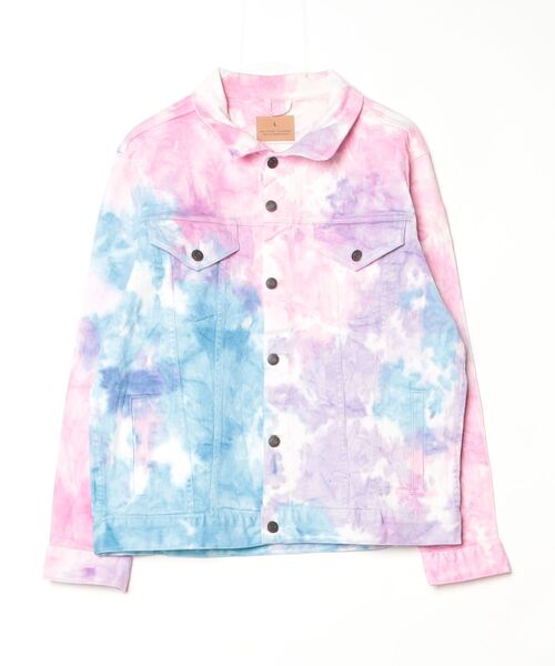 INNOCENT(イノセント)の「【T16】【T21】【colortone/カラートーン】TIE DYED COTTON JACKET A-9050(デニムジャケット・メンズ・その他4/その他2/その他3/その他5/その他1・LARGE/X-LARGE)」の5枚目の写真