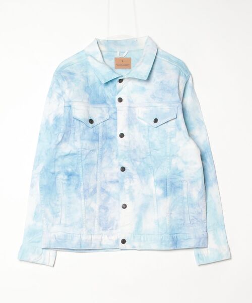 INNOCENT(イノセント)の「【T16】【T21】【colortone/カラートーン】TIE DYED COTTON JACKET A-9050(デニムジャケット・メンズ・その他4/その他2/その他3/その他5/その他1・LARGE/X-LARGE)」の7枚目の写真
