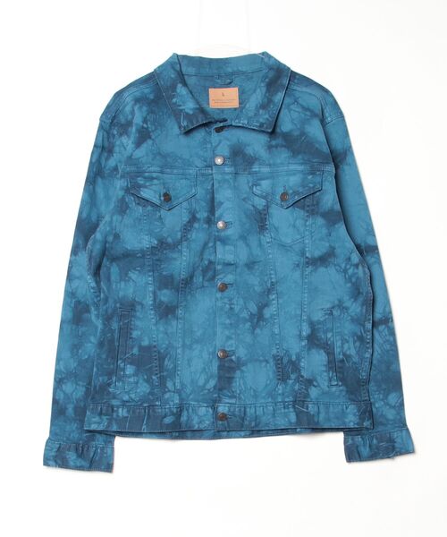 INNOCENT(イノセント)の「【T16】【T21】【colortone/カラートーン】TIE DYED COTTON JACKET A-9050(デニムジャケット・メンズ・その他4/その他2/その他3/その他5/その他1・LARGE/X-LARGE)」の9枚目の写真