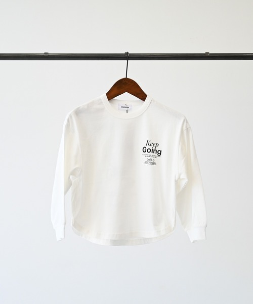 GENERATOR(ジェネレーター)の「GENERATOR/ジェネレーター Keep Going L/S Tシャツ(Tシャツ/カットソー・キッズ・ホワイト/ベージュ系その他/ブラック・M/L/XL)」の14枚目の写真