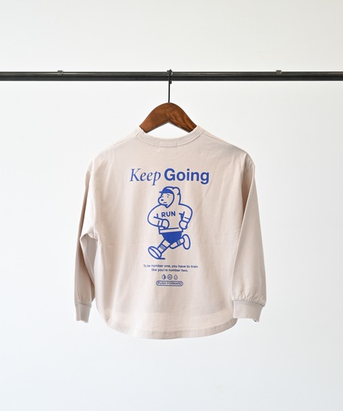 GENERATOR(ジェネレーター)の「GENERATOR/ジェネレーター Keep Going L/S Tシャツ(Tシャツ/カットソー・キッズ・ホワイト/ベージュ系その他/ブラック・M/L/XL)」の17枚目の写真