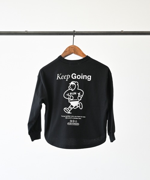 GENERATOR(ジェネレーター)の「GENERATOR/ジェネレーター Keep Going L/S Tシャツ(Tシャツ/カットソー・キッズ・ホワイト/ベージュ系その他/ブラック・M/L/XL)」の16枚目の写真