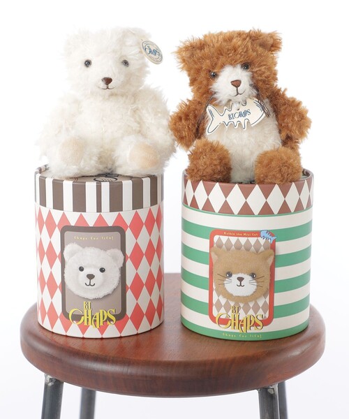 SHIPS（シップス）の「BON TON TOYS:B.T. CHAPS :Mini BEAR & CAT ぬいぐるみ（その他・キッズ・ホワイト系その他/ブラウン系その他・ONE SIZE）」の3枚目の写真