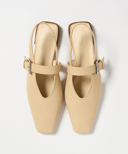 ODETTE E ODILE(オデットエオディール)の「インステップベルトバックベルト フラット10↑(パンプス・レディース・ブラック/その他1/ベージュ・25cm/24.5cm/24cm/23.5cm/23cm/22.5cm/22cm)」の2枚目の写真