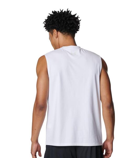 UNDER ARMOUR（アンダーアーマー）の「UAモチベート グラフィック スリーブレス シャツ（トレーニング/メンズ）（タンクトップ・メンズ・ホワイト・M/XL/S/2XL/L）」の2枚目の写真