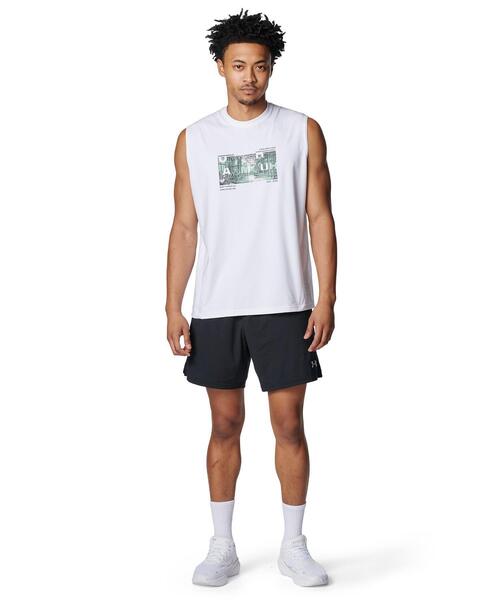 UNDER ARMOUR（アンダーアーマー）の「UAモチベート グラフィック スリーブレス シャツ（トレーニング/メンズ）（タンクトップ・メンズ・ホワイト・M/XL/S/2XL/L）」の3枚目の写真