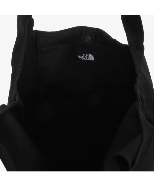 THE NORTH FACE(ザノースフェイス)の「THE NORTH FACE(ザ・ノースフェイス)/A4 PC収納可能 ビッグサイズ トートバッグ コットン生地 ロゴプリント/TNF TRIG BAG(トートバッグ・レディース・クリーム/ブラック・FREE)」の12枚目の写真