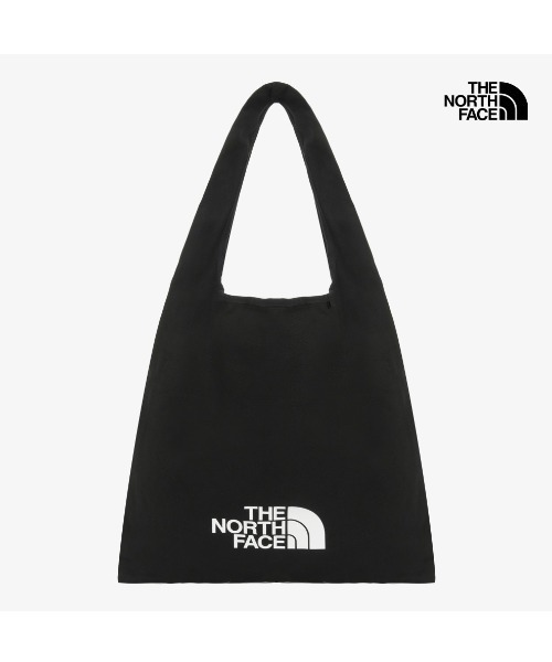 THE NORTH FACE(ザノースフェイス)の「THE NORTH FACE(ザ・ノースフェイス)/A4 PC収納可能 ビッグサイズ トートバッグ コットン生地 ロゴプリント/TNF TRIG BAG(トートバッグ・レディース・クリーム/ブラック・FREE)」の9枚目の写真