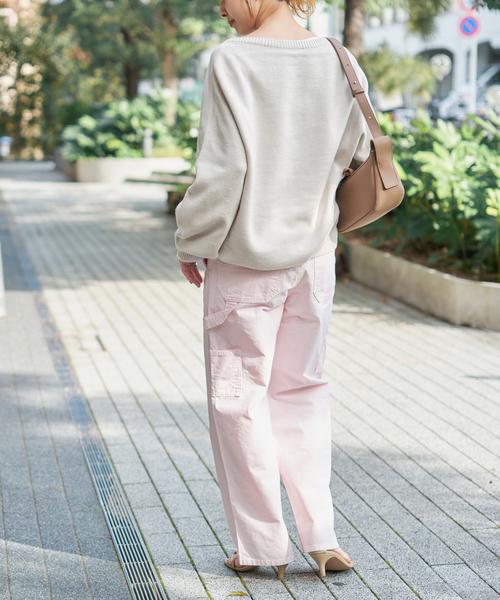 Spick & Span（スピックアンドスパン）の「《26SS 新作/追加 》 ニュアンスコクーンバルキーニット（ニット/セーター・レディース・ホワイト×ホワイト/サックスブルー/ネイビー/ベージュ・FREE）」の14枚目の写真