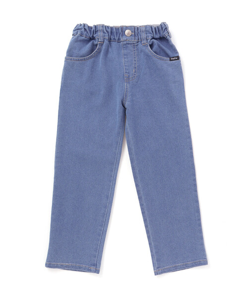 BeBe（ベベ）の「ジョグデニムステッチロゴストレッチロングパンツ（デニムパンツ・キッズ・ブルー/ネイビー・120cm/130cm/150cm/140cm）」の8枚目の写真