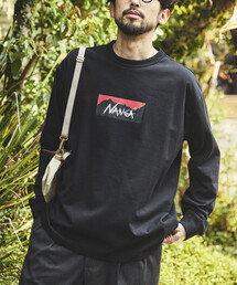 NANGA(�i���K)��NANGA/�i���K ECO HYBRID BOX LOGO L/S TEE(T�V���c/�J�b�g�\�[)